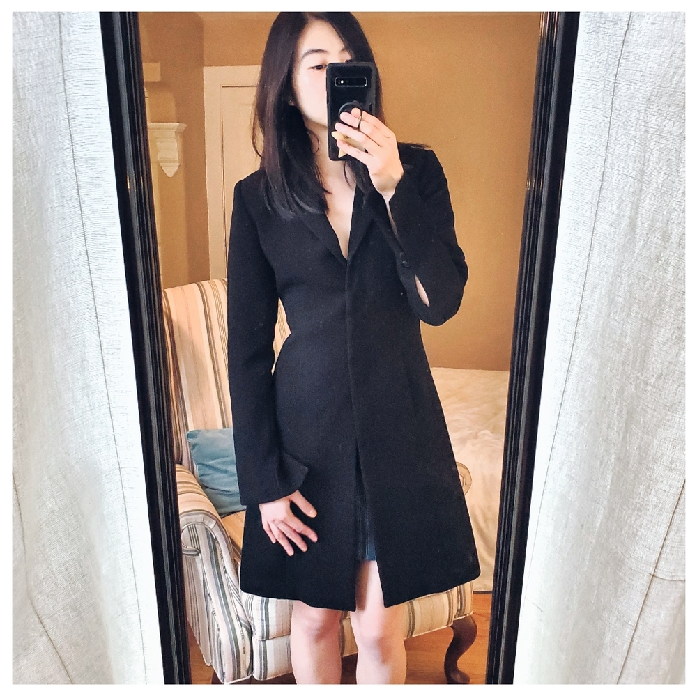 Long-line Blazer Dress